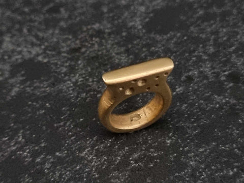 Lotus Ring | Brass
