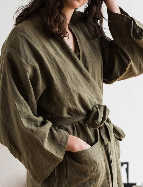Citta Ivy Linen Robe