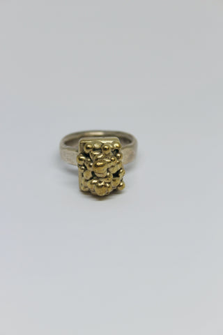 Silver + Brass Ring - #81
