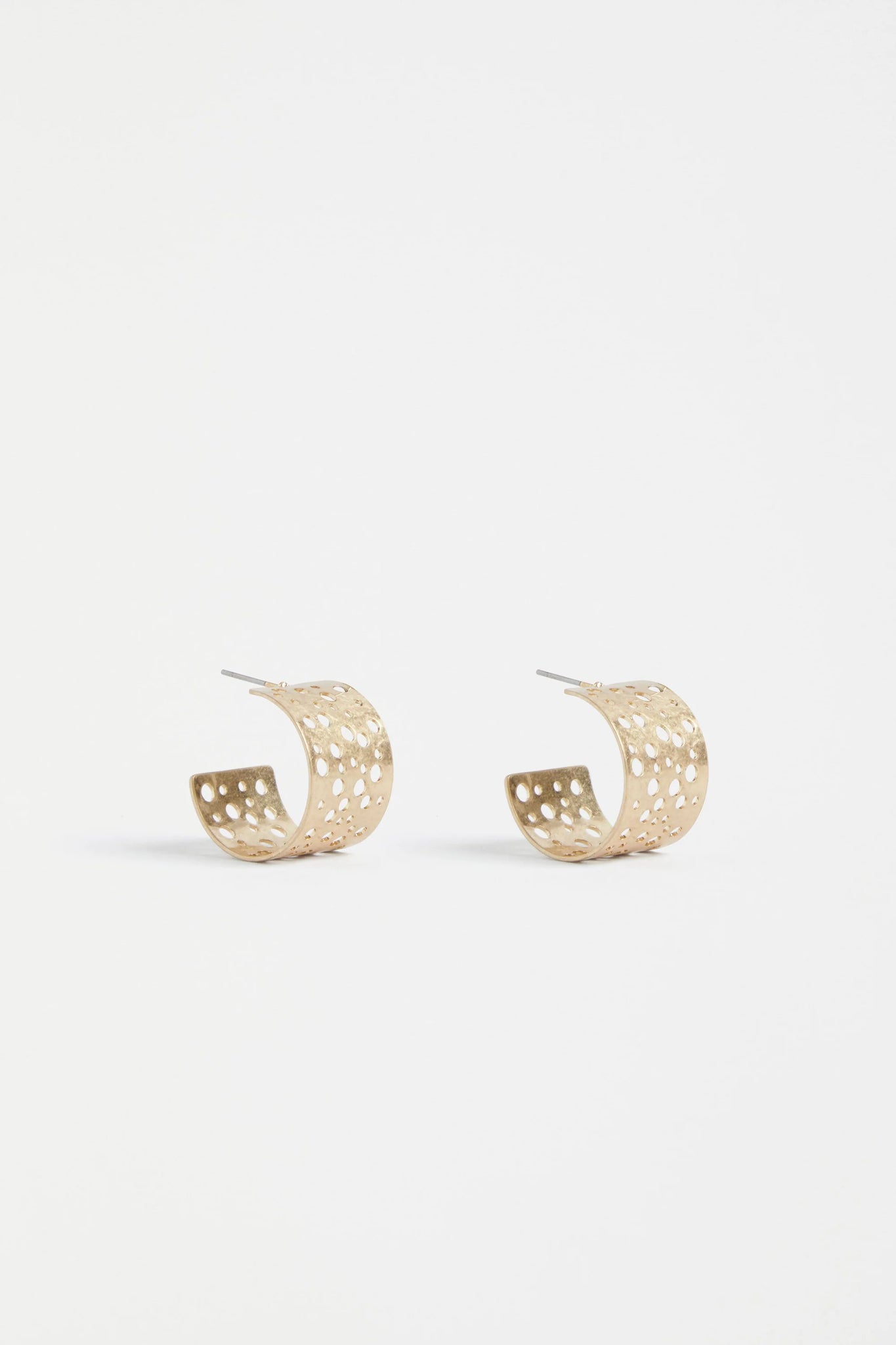 Elk Hulle Tiny Hoop Earring - Gold