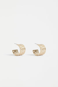 Elk Hulle Tiny Hoop Earring - Gold