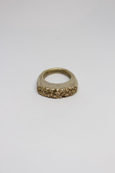 Brass - Jagged Ring - #19