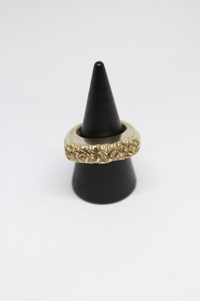Brass - Jagged Ring - #19