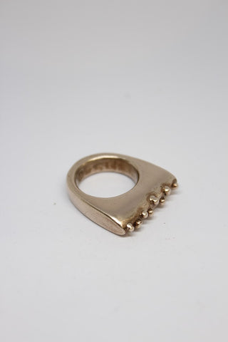 Bronze - Pebble Ring - #34