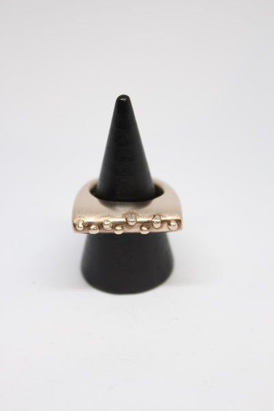 Bronze - Pebble Ring - #34