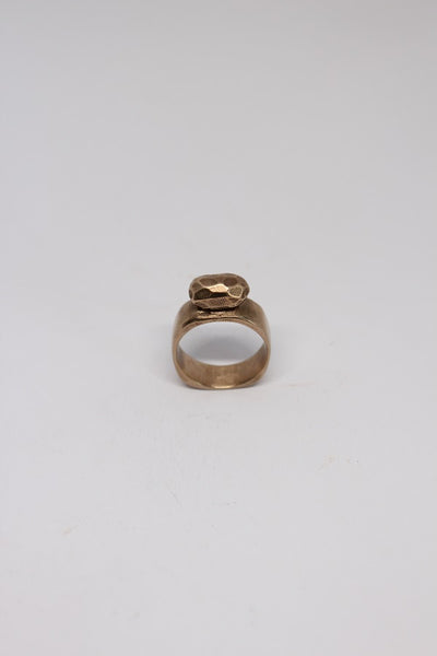 Bronze Rock Ring - #91