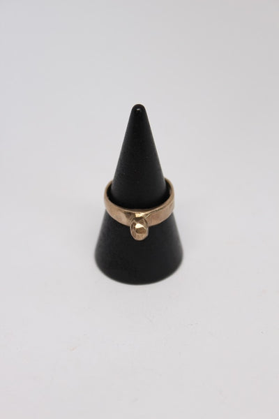 Bronze Solitaire Ring - #93