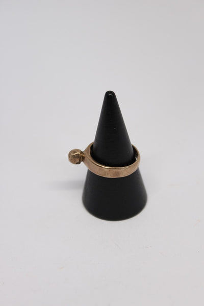 Bronze Solitaire Ring - #93