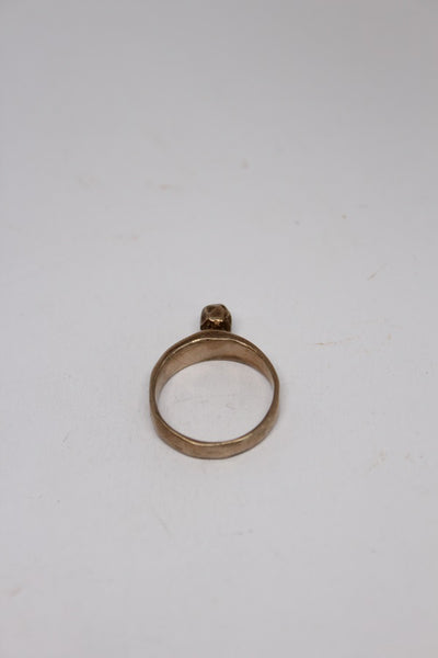 Bronze Solitaire Ring - #93