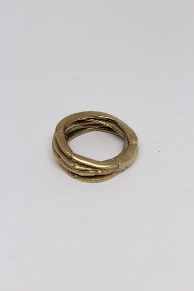 Brass Layers Ring - #94
