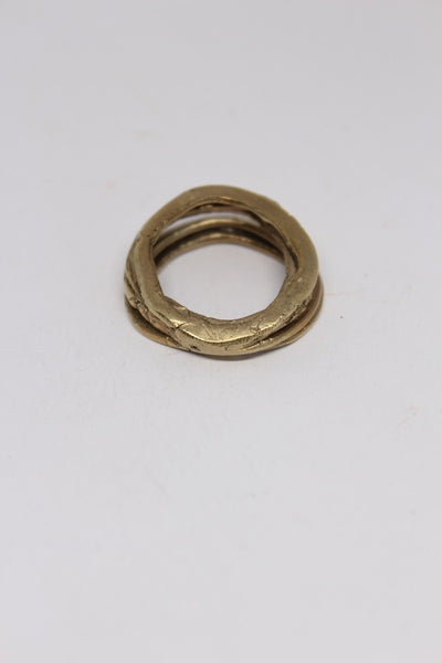 Brass Layers Ring - #94