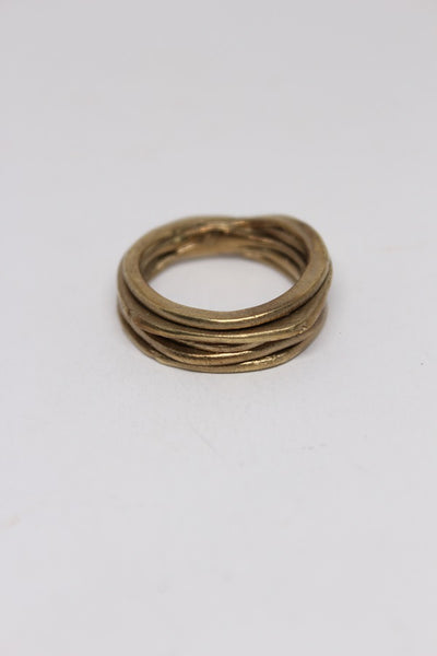 Brass Layers Ring - #95