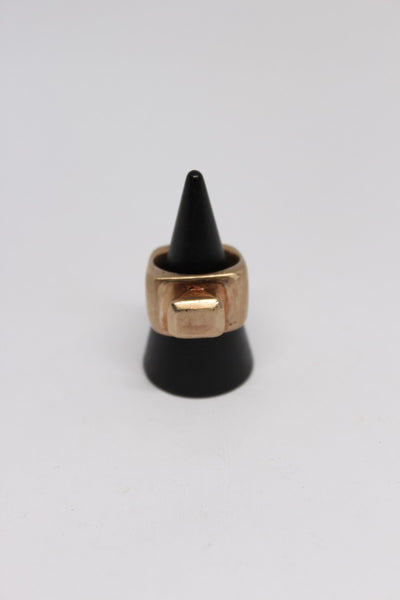 Bronze Statement Stone Ring - #96