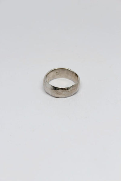 Silver Wavy, Textured Ring  - #98