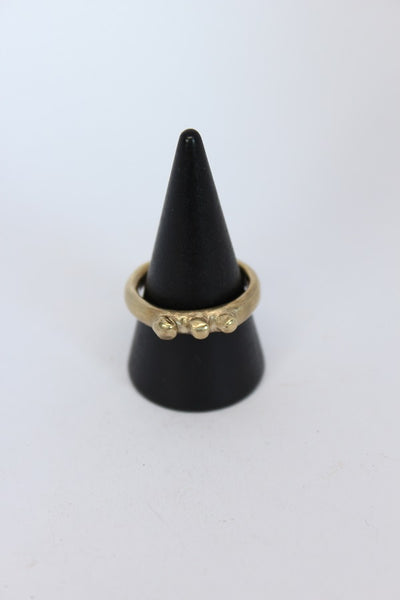 Brass Tiara Stacker Ring - #103