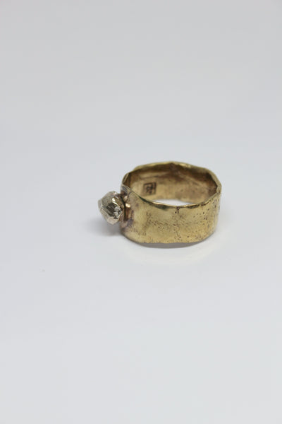 Brass + Silver Rock - #89
