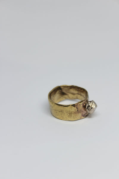 Brass + Silver Rock - #89