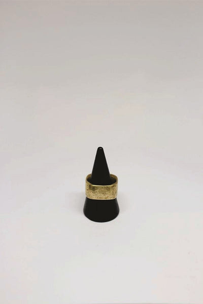 Brass - Wide Square Ring - #45