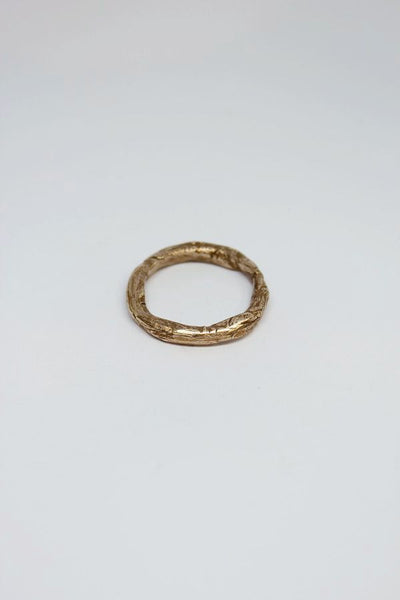 Bronze Hand Formed, Organic Ring - #48