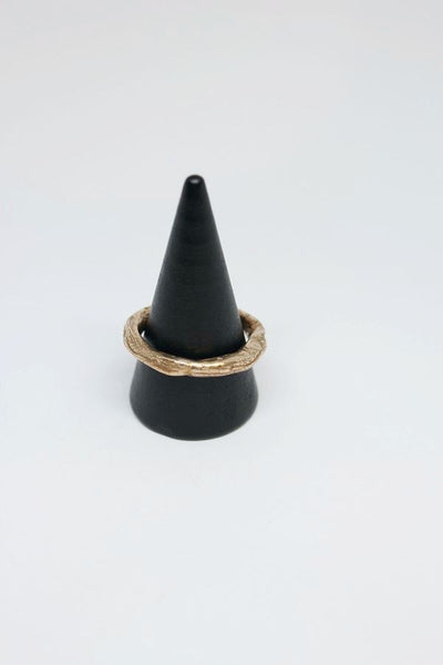 Bronze Hand Formed, Organic Ring - #48
