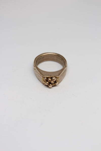 Bronze - Pebble Box Ring - #43