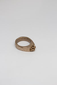 Bronze - Pebble Box Ring - #43