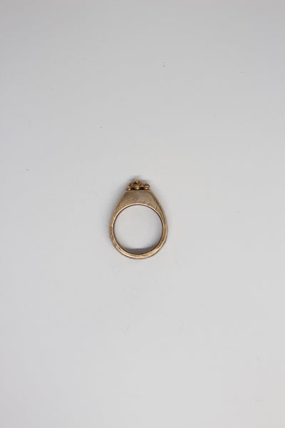 Bronze - Pebble Box Ring - #43