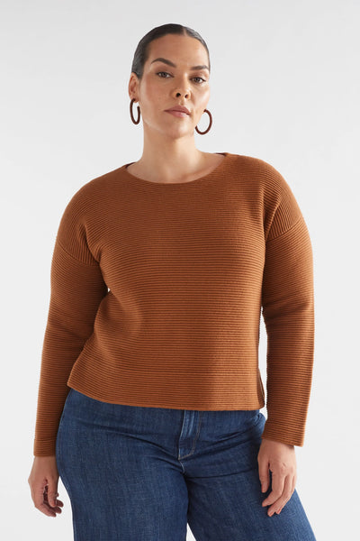 Neiu Ottoman Sweater | Copper