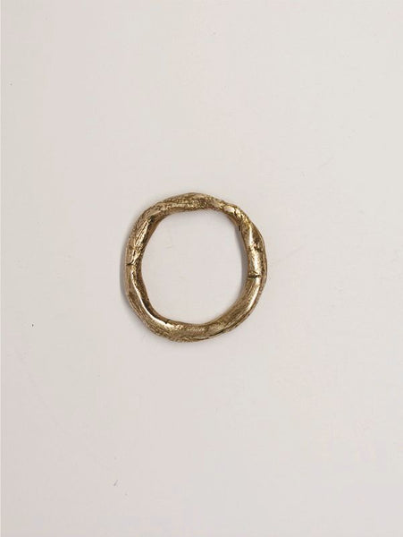 Bronze Hand Formed, Organic Ring - #48