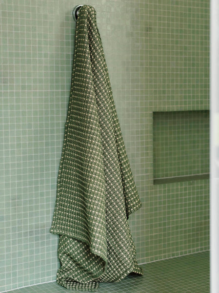 Aalto Bath Towel | Spirulina/Butter