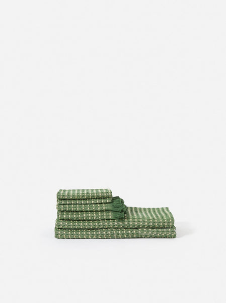 Aalto Bath Towel | Spirulina/Butter