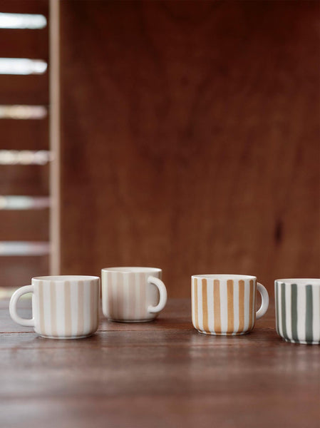 Paloma Coffee Cup | Natural/Ivy