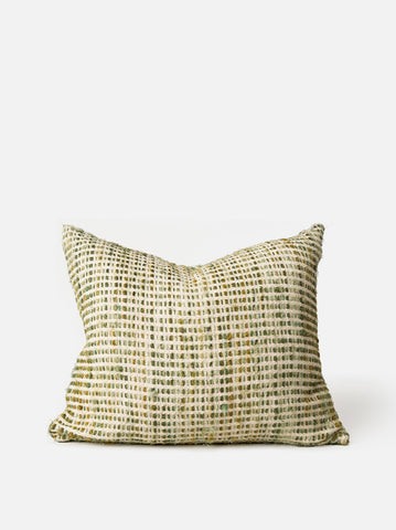 Valerie Woven Cushion Cover - Kale/Multi