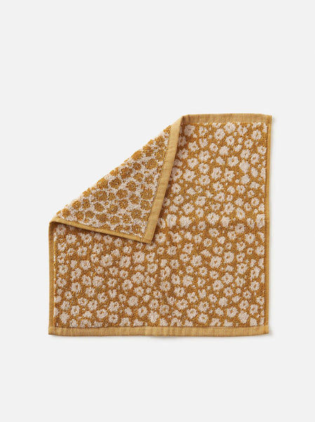 Forget Me Not Cotton Face Cloth | Citron