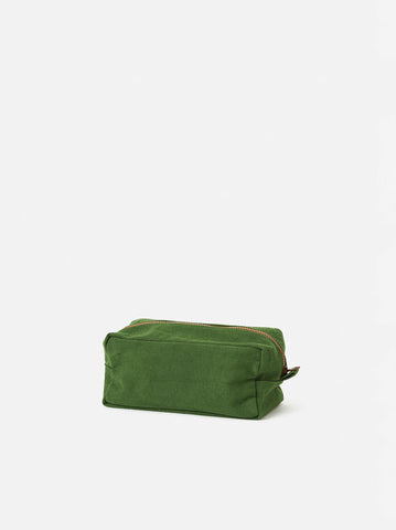 Marlo Contrast Wash Bag | Spirulina/Masala | Large