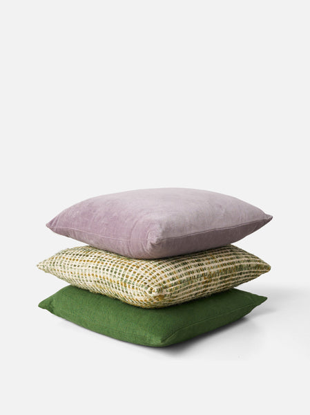 Valerie Woven Cushion Cover - Kale/Multi