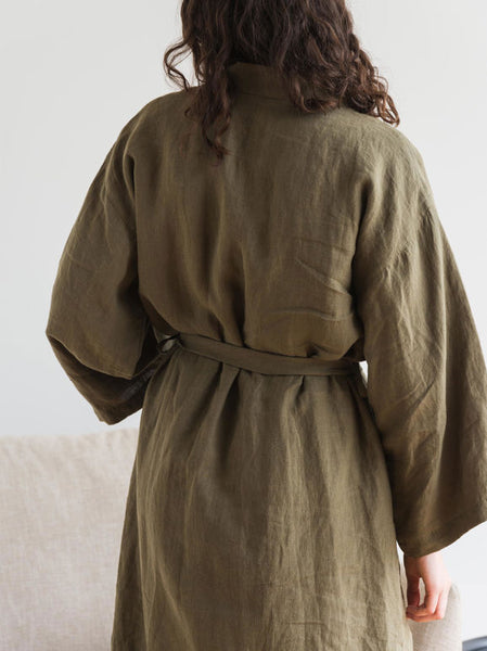 Citta Ivy Linen Robe