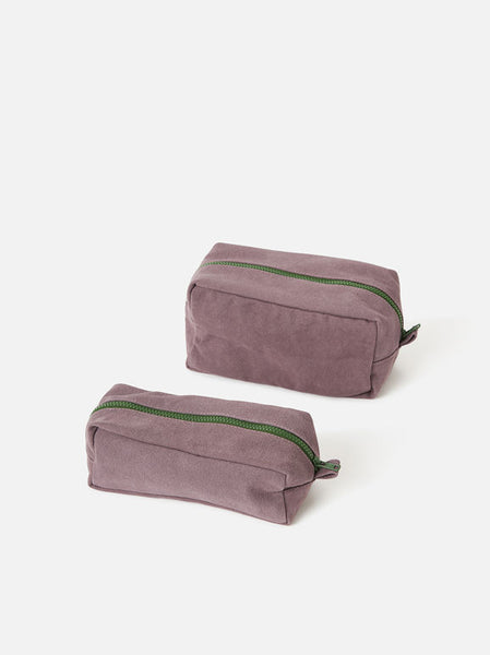 Marlo Contrast Wash Bag | Lupin/Spirulina | Small