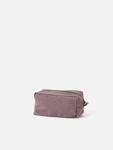 Marlo Contrast Wash Bag | Lupin/Spirulina | Large