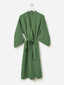 Citta Spearmint Linen Robe