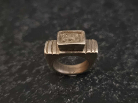 Dos Ring | White Bronze
