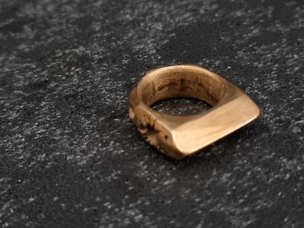 Erode II Ring | Bronze