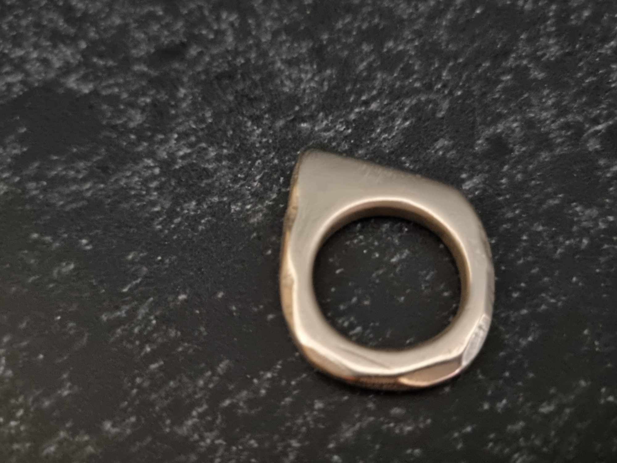 Siete Ring | White Bronze