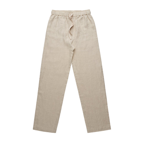 Women's Linen Pants | Natural