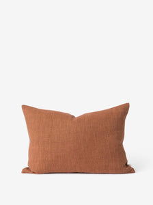 Linen Cotton Cushion Cover | Brick