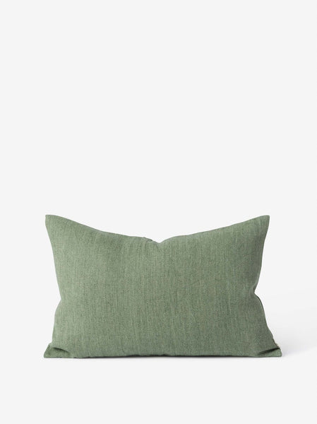 Heavy Linen Jute Cushion Cover | Pea