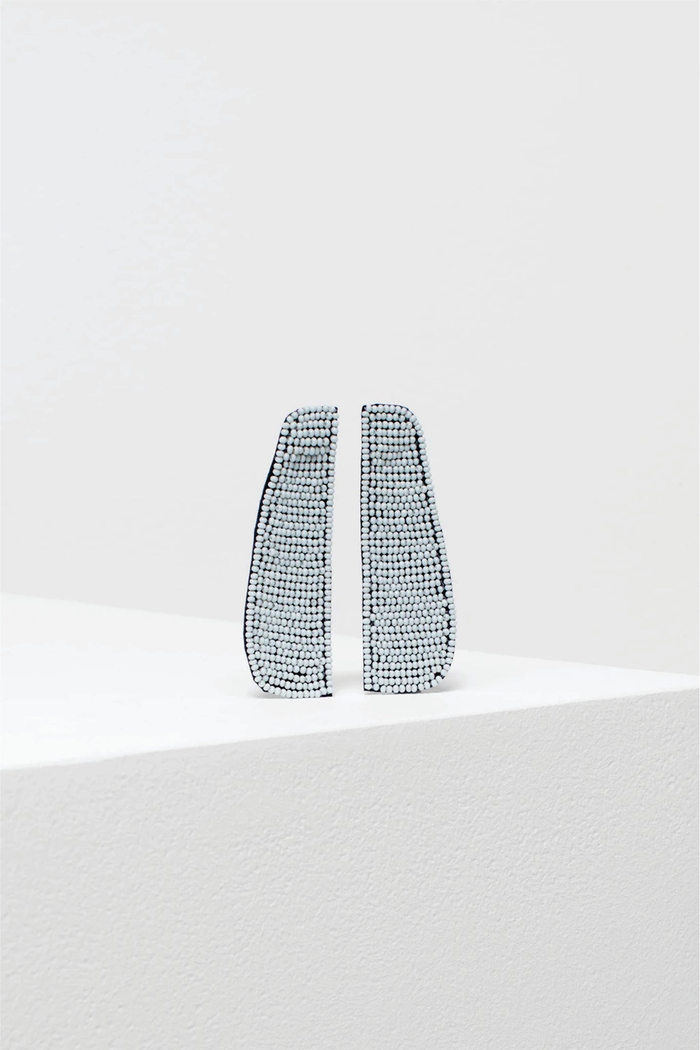 Franja Earrings/Light Grey