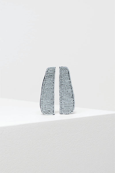 Franja Earrings/Light Grey