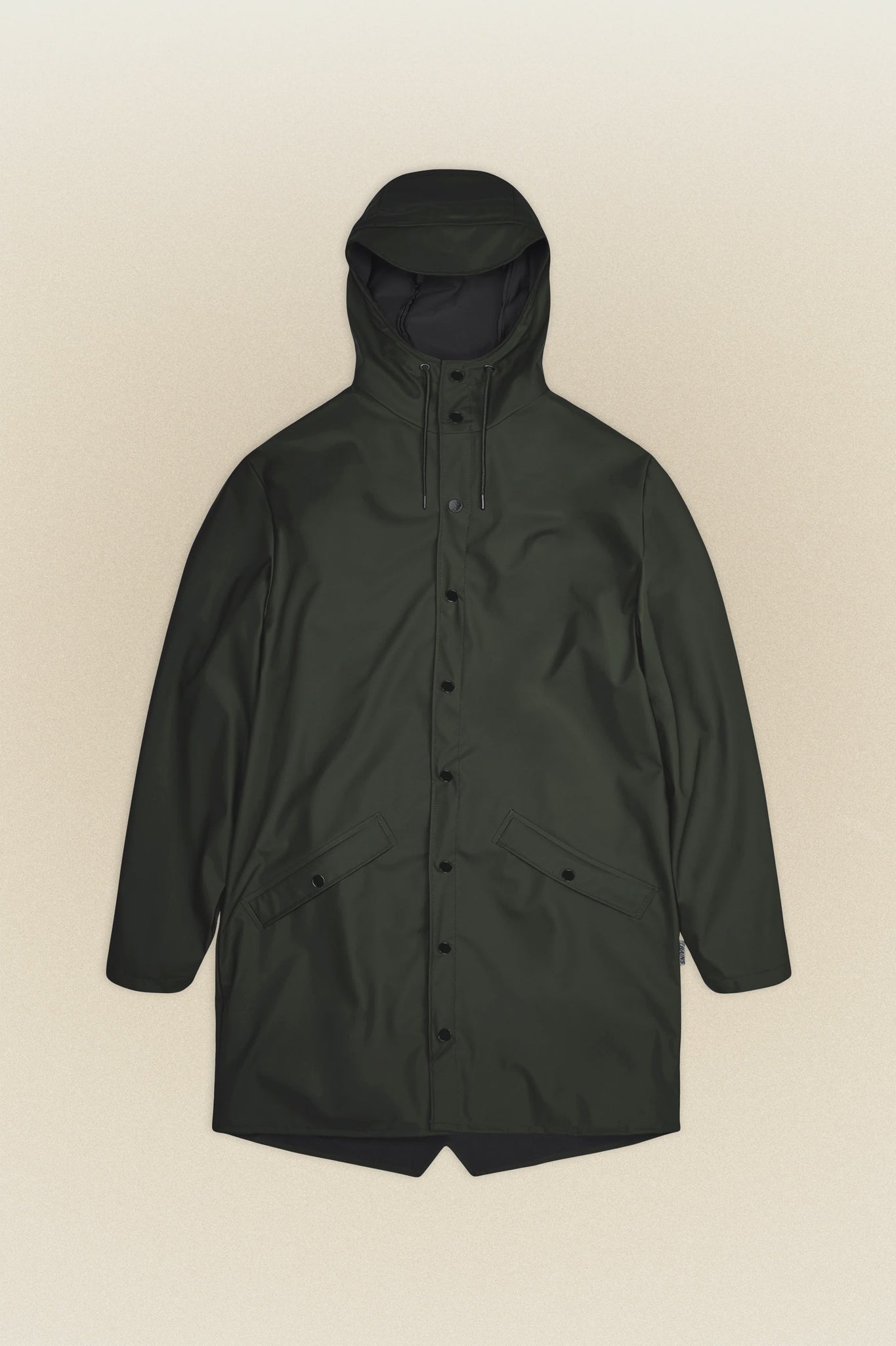 Rains Long Jacket | Green