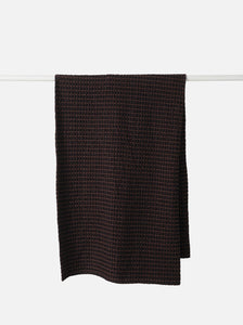 Aalto Bath Towel | Midnight/Mahogany